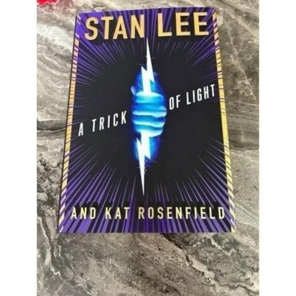Néw‎ hardcover book trick of light by Marvel creator Stan Lee​